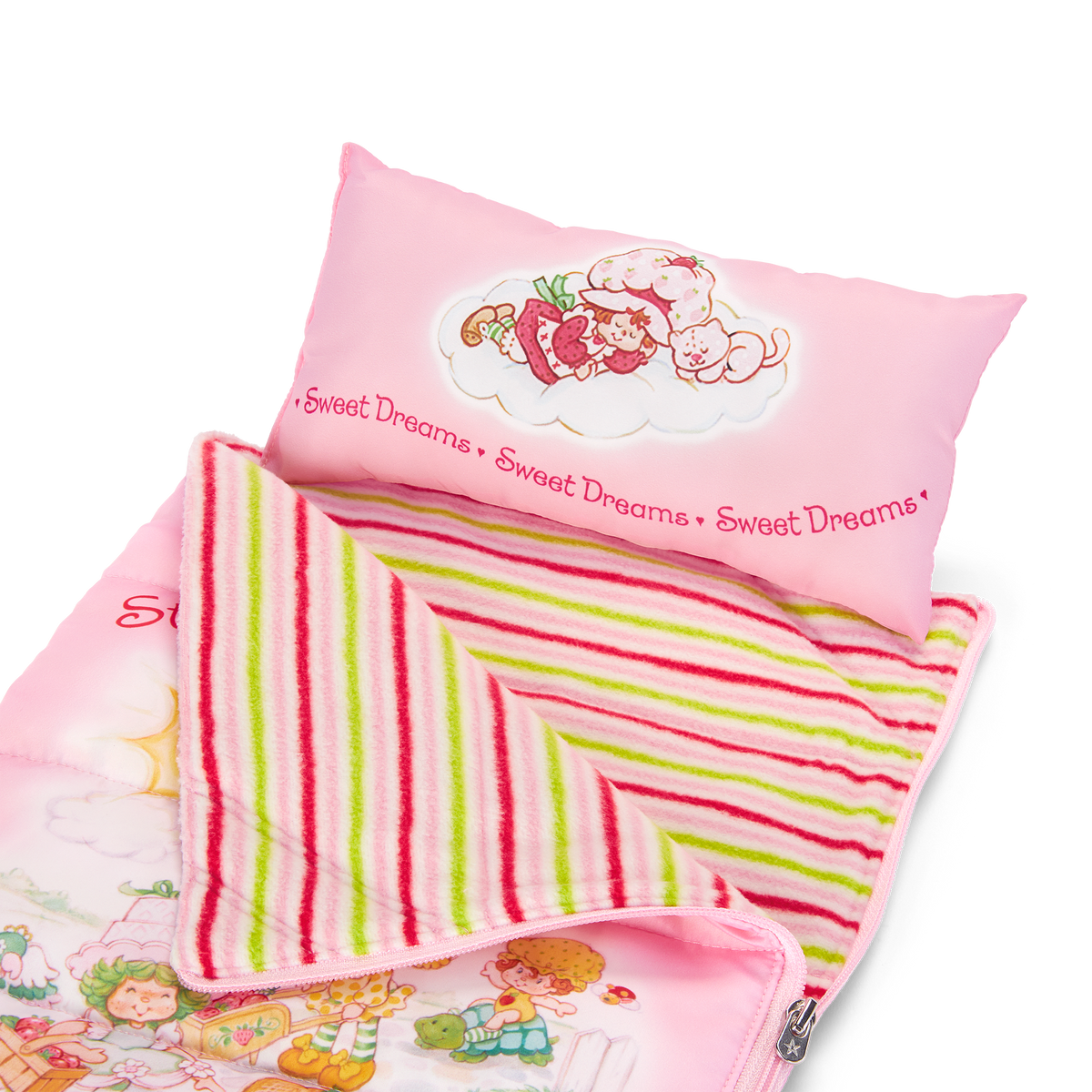Courtney's™ Strawberry Shortcake™ Sleeping Bag Set for 18-inch Dolls (Historical Characters)