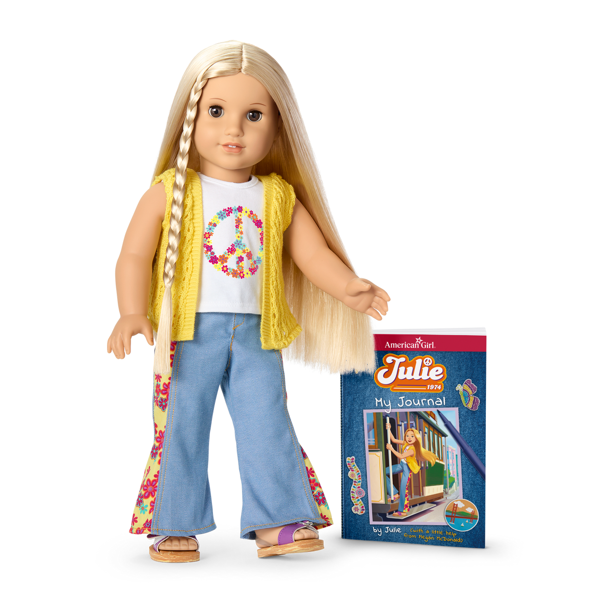 Julie™ 18-inch Doll, Journal, Accessories & Doll Carrier (Historical Characters)