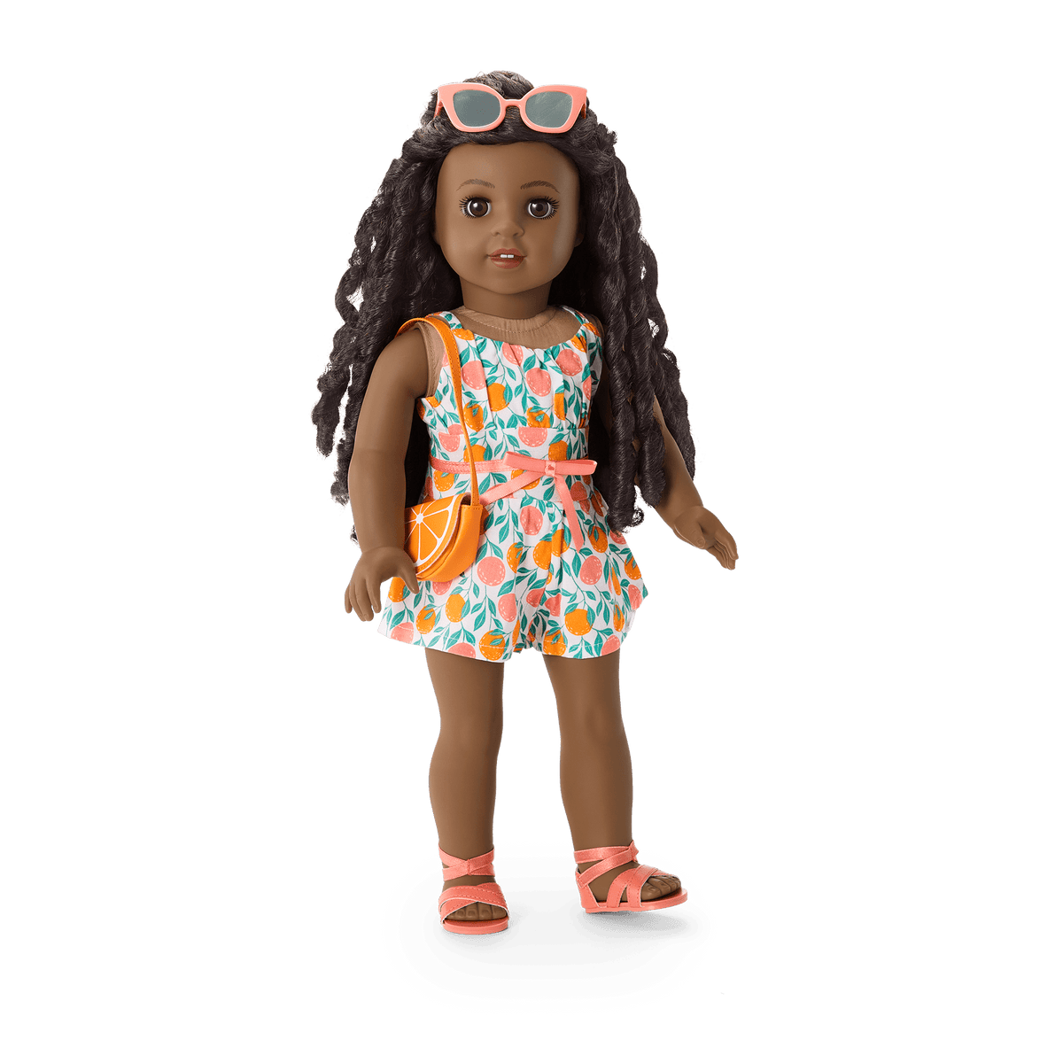 Orange You Glad It's Summer Outfit for 18-inch Dolls