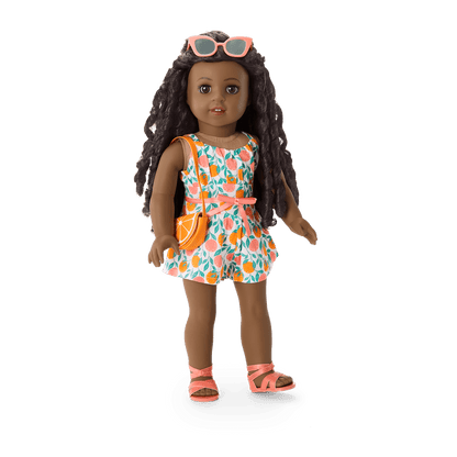 Orange You Glad It's Summer Outfit for 18-inch Dolls