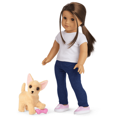 Barker Posey™ Dog for 18-inch Dolls & Fancy Pet Fashion Accessories