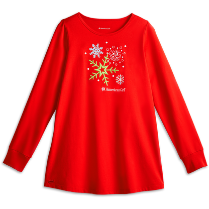 Holiday Dreams Pajama Top for Women
