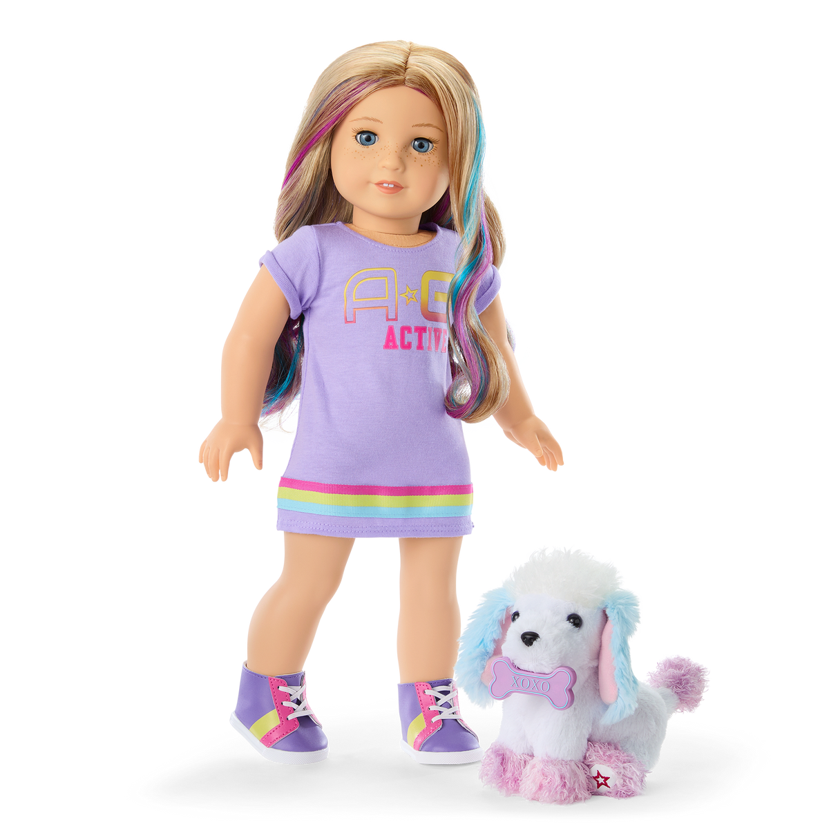 Tropical Taffy Poodle™ for 18-inch Dolls
