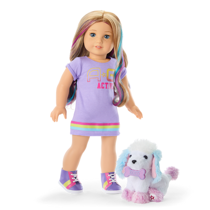 Tropical Taffy Poodle™ for 18-inch Dolls