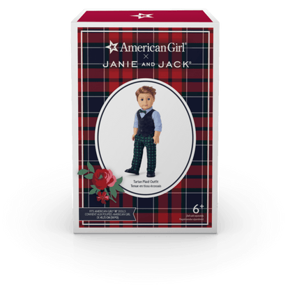 American Girl® x Janie and Jack Tartan Plaid Outfit for 18-inch Dolls