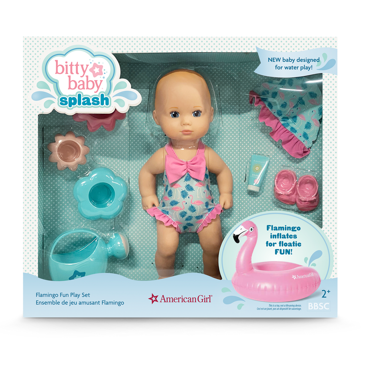 Flamingo Fun Play Set (Bitty Baby® Splash™)