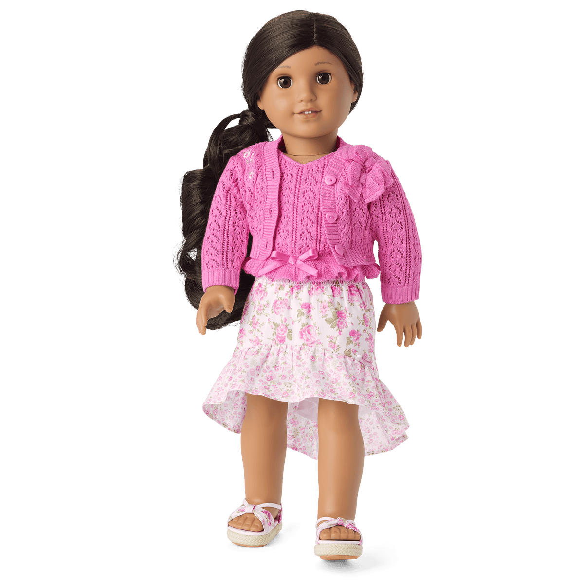 American Girl® x LoveShackFancy Garden Party Cardigan for 18-inch Dolls