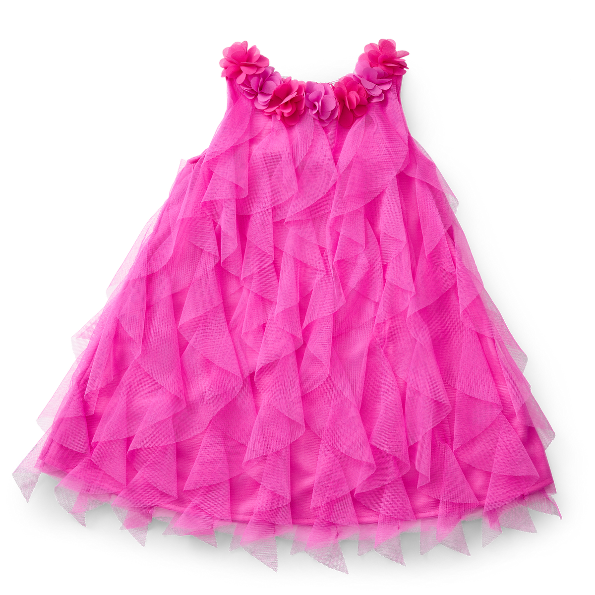 Party-Pink Birthday Dress for Little Girls (Bitty Baby®)