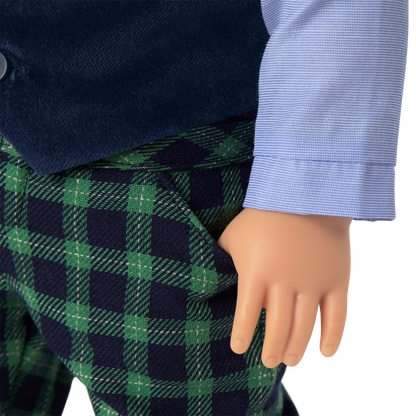American Girl® x Janie and Jack Tartan Plaid Outfit for 18-inch Dolls