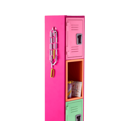 Colorful Cubbies Locker Set for 18-inch Dolls