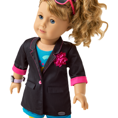 Courtney’s™ Oversized Blazer for 18-inch Dolls (Historical Characters)