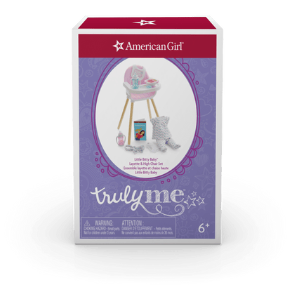 Little Bitty Baby™ Layette & High Chair Set for 7.75-inch Dolls