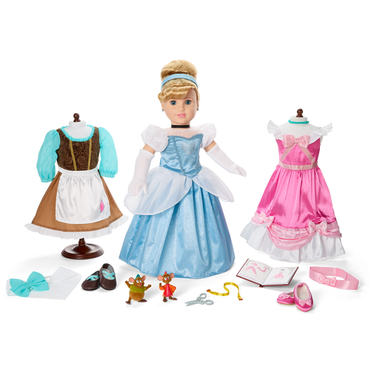 American Girl® Disney Princess Cinderella Doll Story Bundle