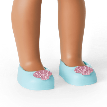2-in-1 Sparkly Mermaid Outfit for WellieWishers™ Dolls