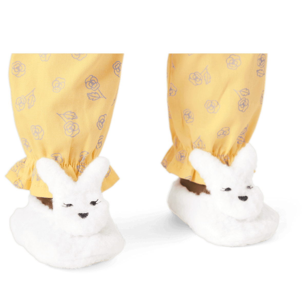 Claudie's™ Yellow Bloom Pajamas for 18-inch Dolls (Historical Characters)