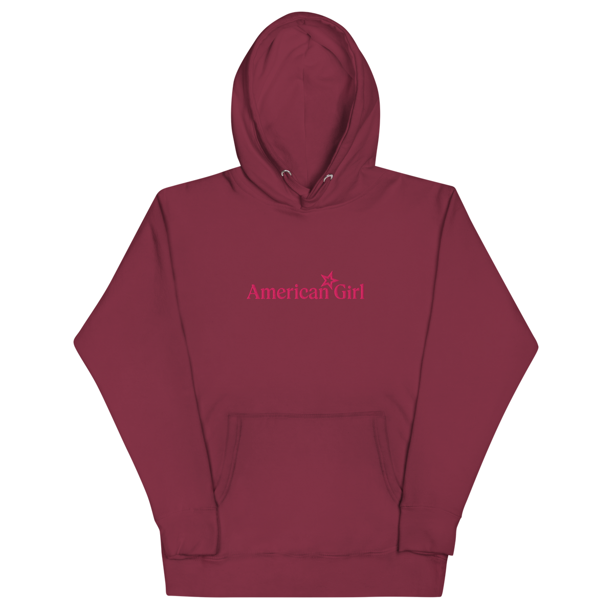 American Girl® Burgundy Hoodie for Adults