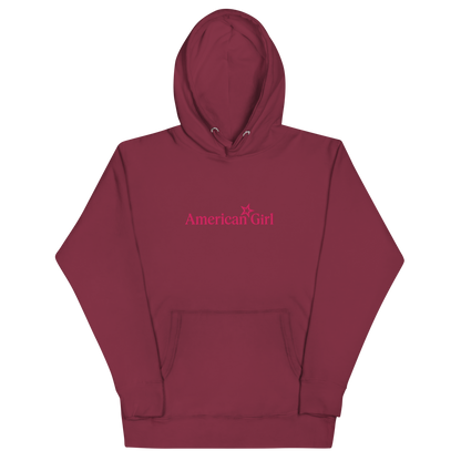 American Girl® Burgundy Hoodie for Adults