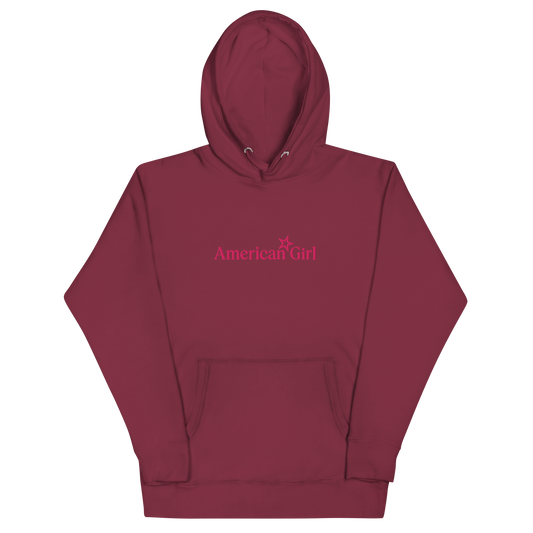 American Girl® Burgundy Hoodie for Adults