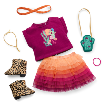 Fun in the Southwest Travel Outfit for 18-inch Dolls