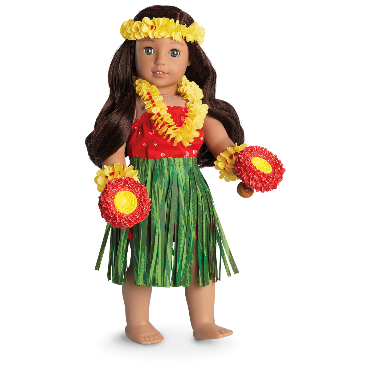 Nanea's™ Hula Outfit for 18-inch Dolls (Historical Characters)