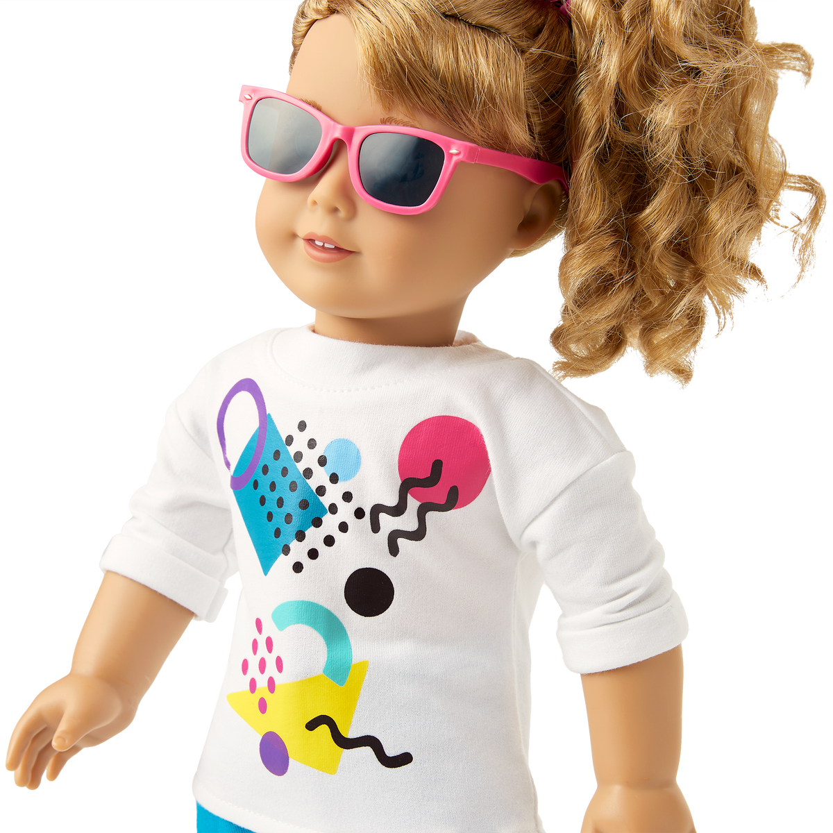 Courtney’s™ Graphic Sweatshirt for 18-inch Dolls (Historical Characters)