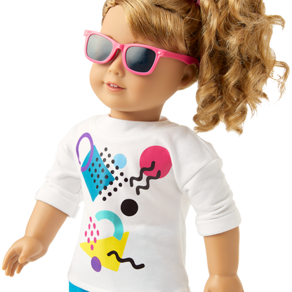 Courtney’s™ Graphic Sweatshirt for 18-inch Dolls (Historical Characters)