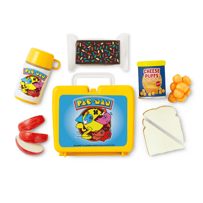 Courtney's™ PAC-MAN™ Lunch Set for 18-inch Dolls (Historical Characters)
