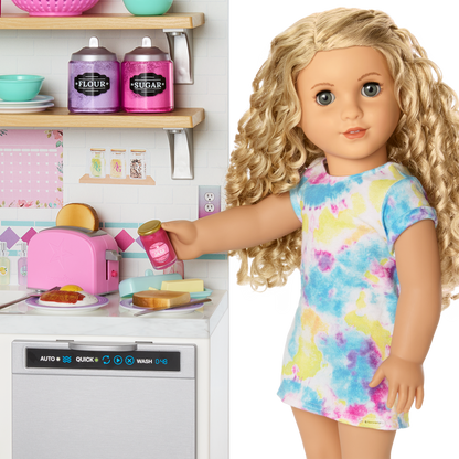 Breakfast for Two Set for 18-inch Dolls