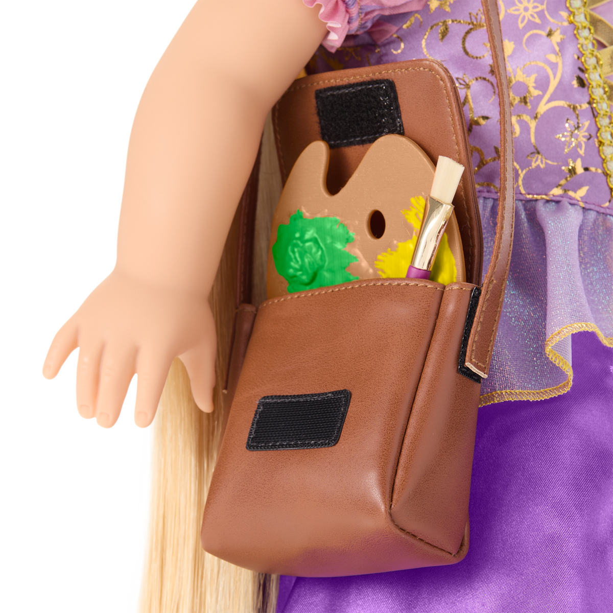 American Girl® Disney Princess Rapunzel Painting Accessories & Pascal for 18-inch Dolls