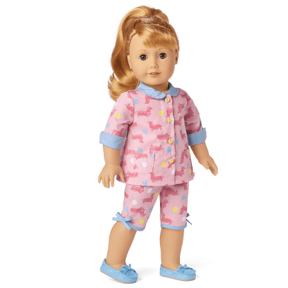 Maryellen’s™ Dachshund Pajamas for 18-inch Dolls (Historical Characters)