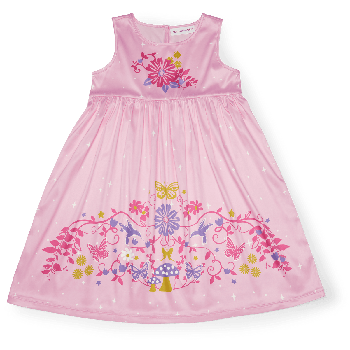 Royal Ruffles Nightie and Robe for Little Girls & WellieWishers™ Dolls