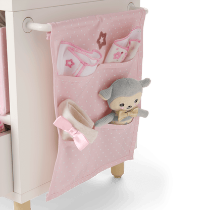 Dots & Blooms Changing Table with Storage