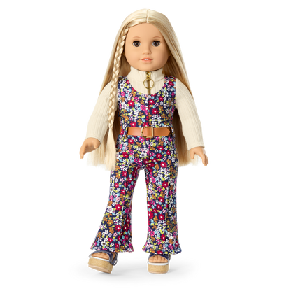 Julie’s™ Floral Jumpsuit for 18-inch Dolls (Historical Characters)