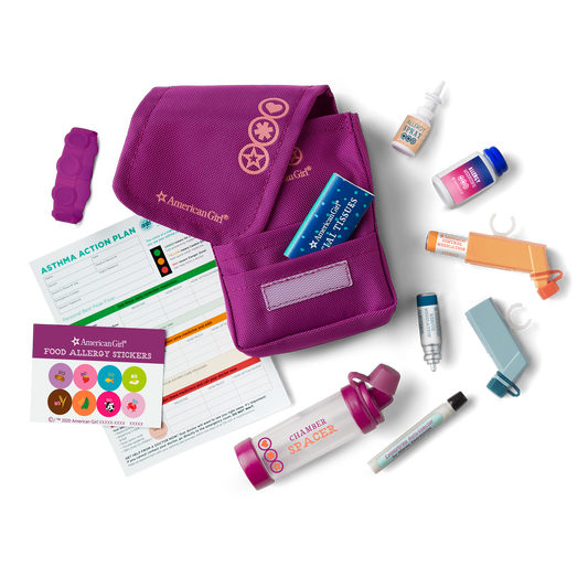 Asthma & Allergy Set for Dolls