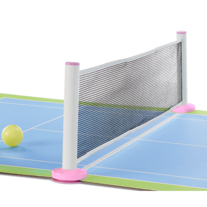 Isabel™ & Nicki's™ 2-in-1 Tennis Court & Skate Spot for 18-inch Dolls (Historical Characters)