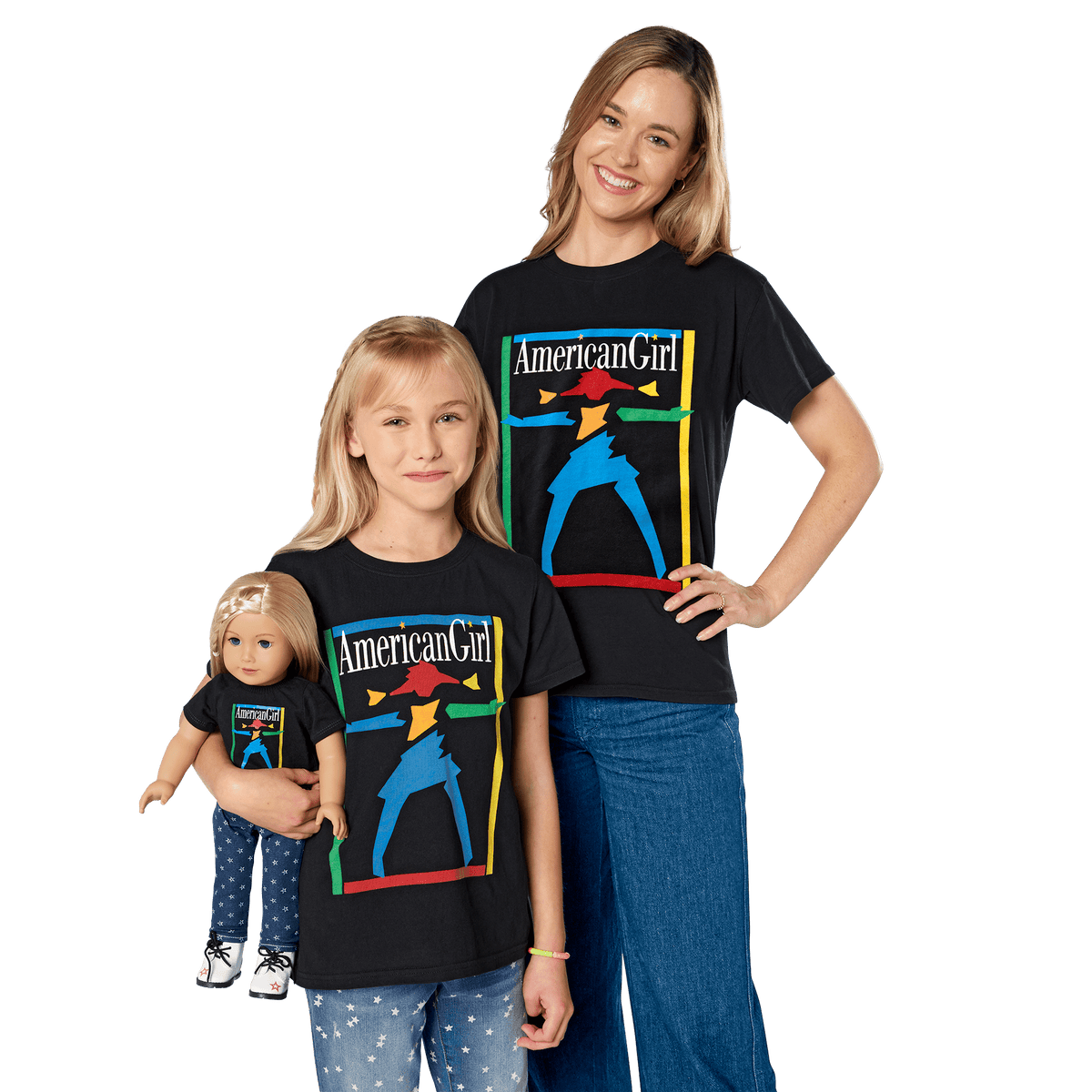 American Girl Today™ Tees for Adults, Girls & 18-inch Dolls (Historical Characters)