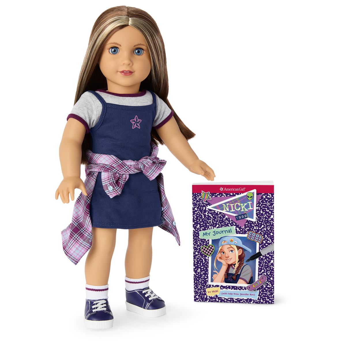 Nicki Hoffman™ Doll, Journal & Accessories (Historical Characters)