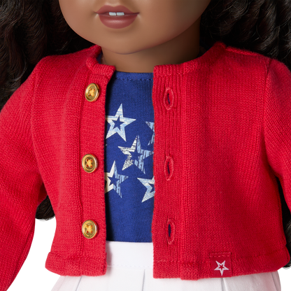 Team AG™ Sweater & Skirt Set for 18-inch Dolls