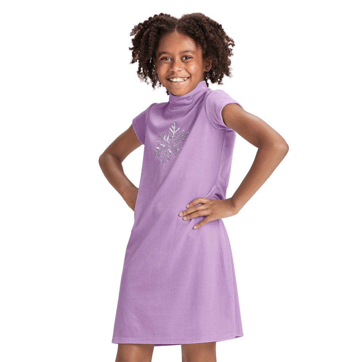 Soft as Snow Dress for Girls