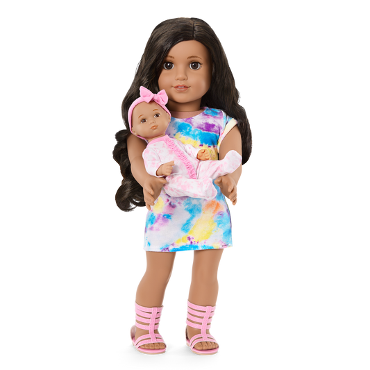 Little Bitty Baby™ 7.75-inch Doll with brown hair