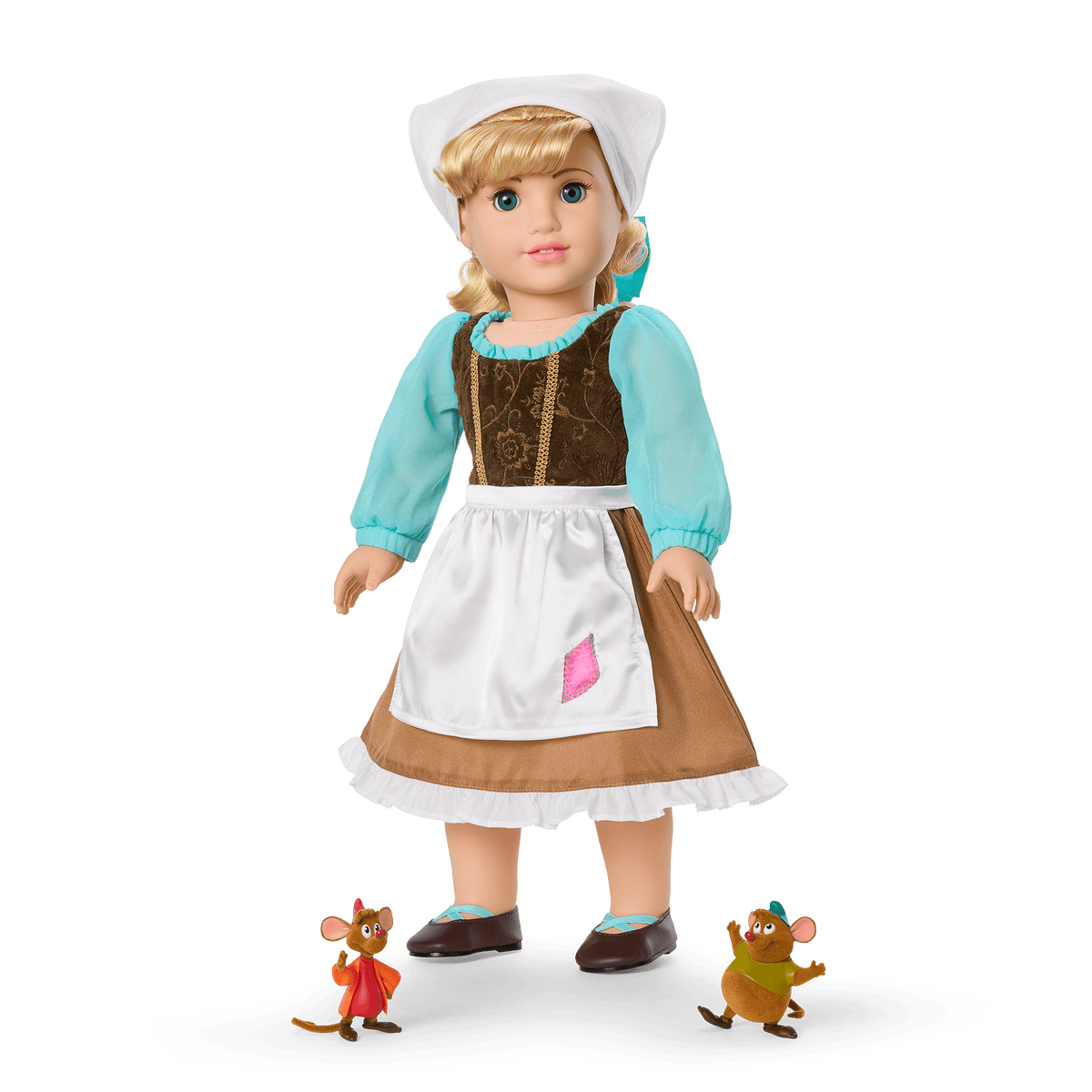 American Girl® Disney Princess Cinderella Day Dress, Friends & Accessories for 18-inch Dolls