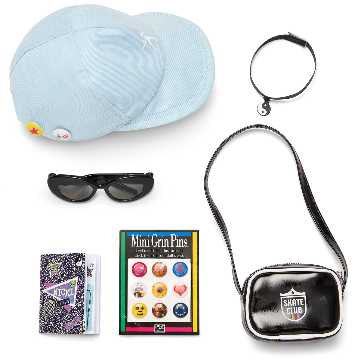 ’90s Twins Isabel™ & Nicki™ Gift Set (Historical Characters)