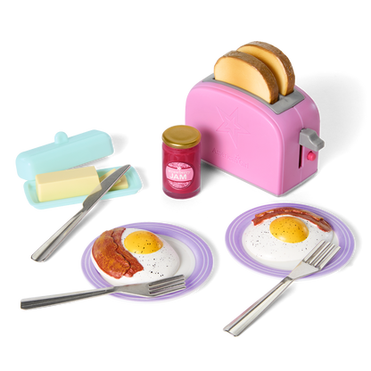 Breakfast for Two Set for 18-inch Dolls