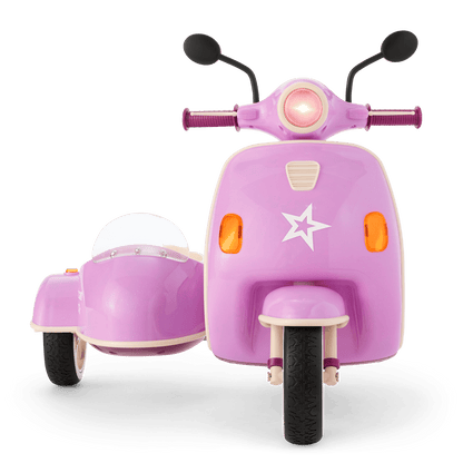 Hit the Road Scooter & Sidecar for 18-inch Dolls