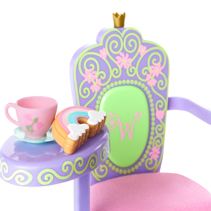 Ready to Be Royal Desk Set for WellieWishers™ Dolls